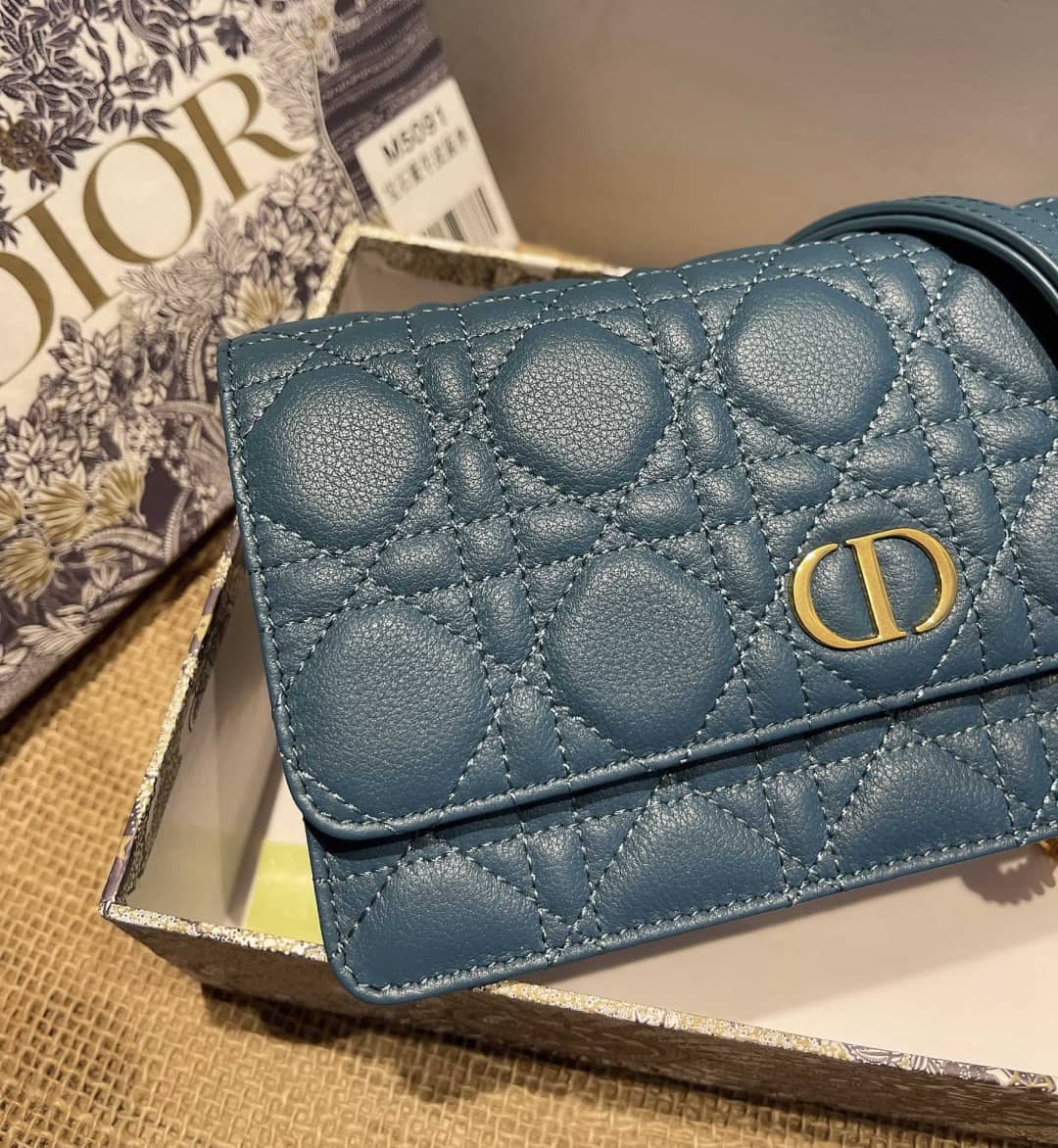 Christian Dior Caro Chain Belt Replica Pouch