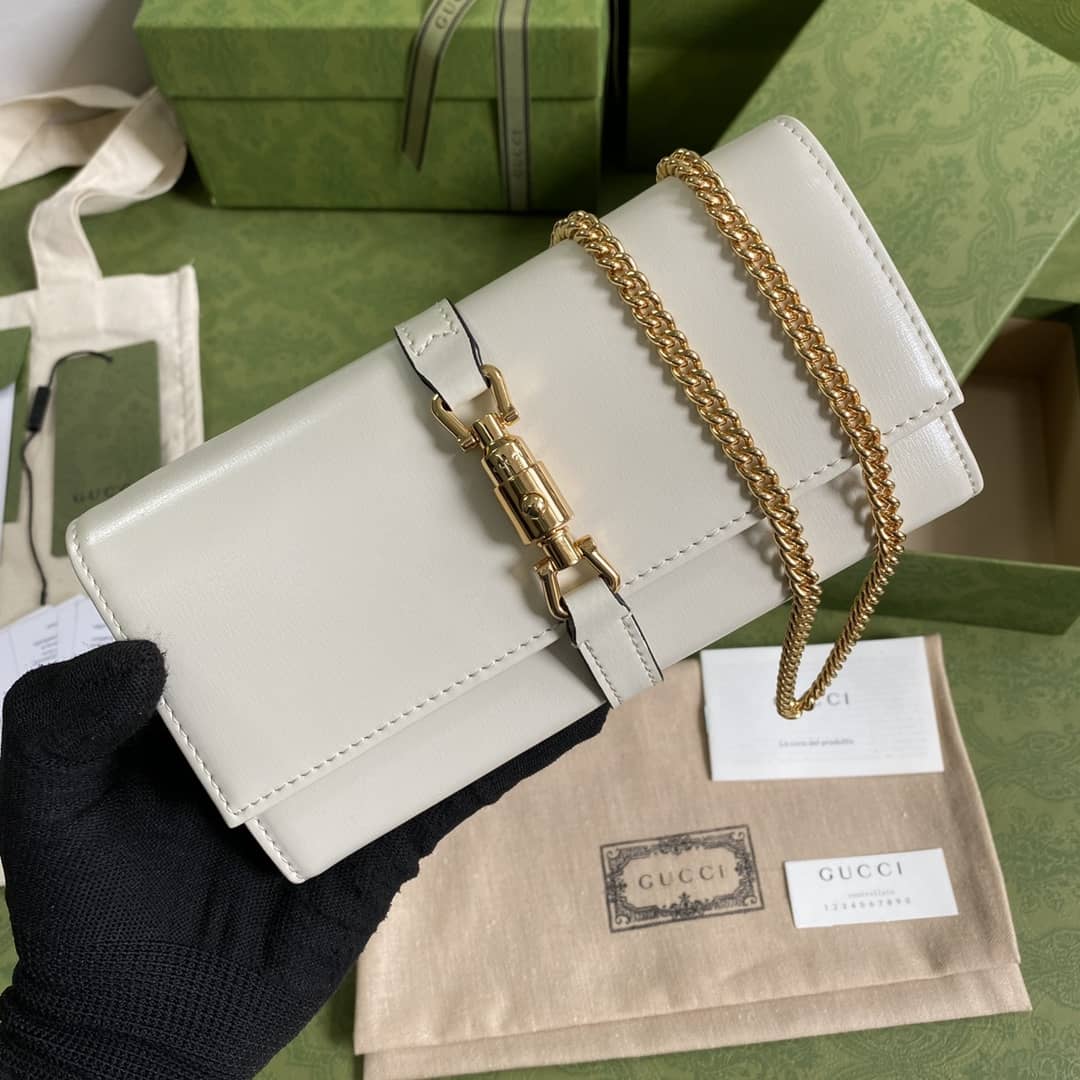 Gucci Jackie 1961 Shoulder Bag Chain Wallet Replica 652681