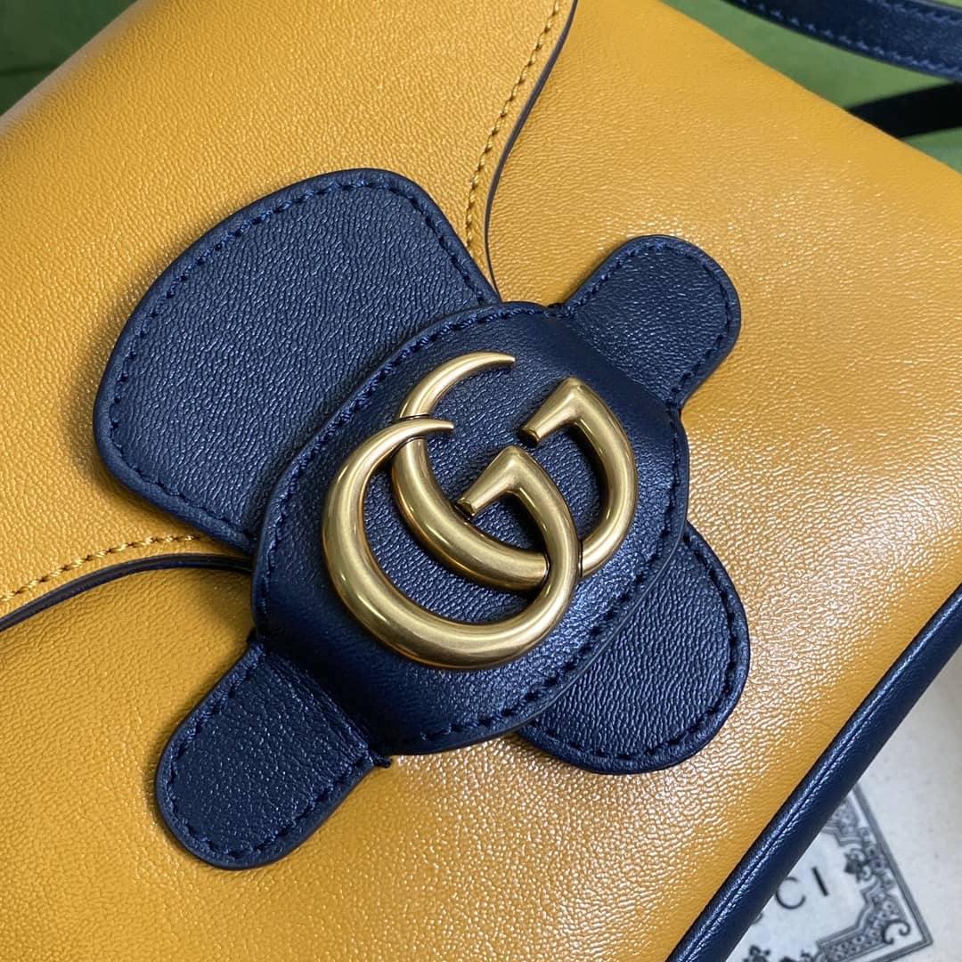 Gucci Double G Messenger Shoulder Bag Replica 648934