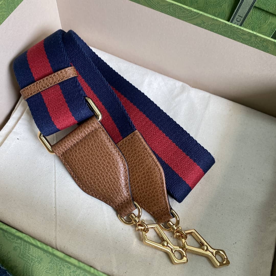 Gucci 1955 Horsebit Supreme GG Canvas Mini Shoulder Bag Replica 658574