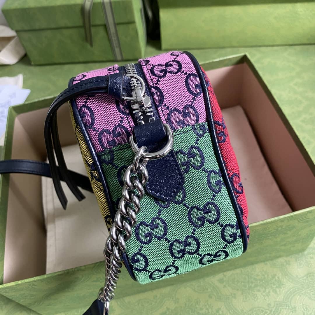 Gucci Marmont Dupe GG Small Matelassé Shoulder Bag Replica 447632