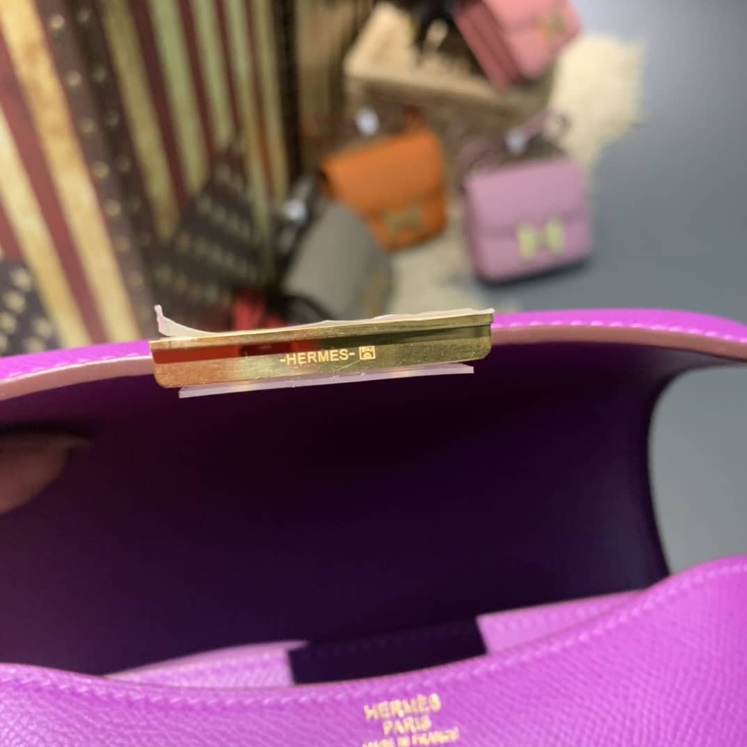 Hermes Replica Constance Bag 18CM Epsom Leather
