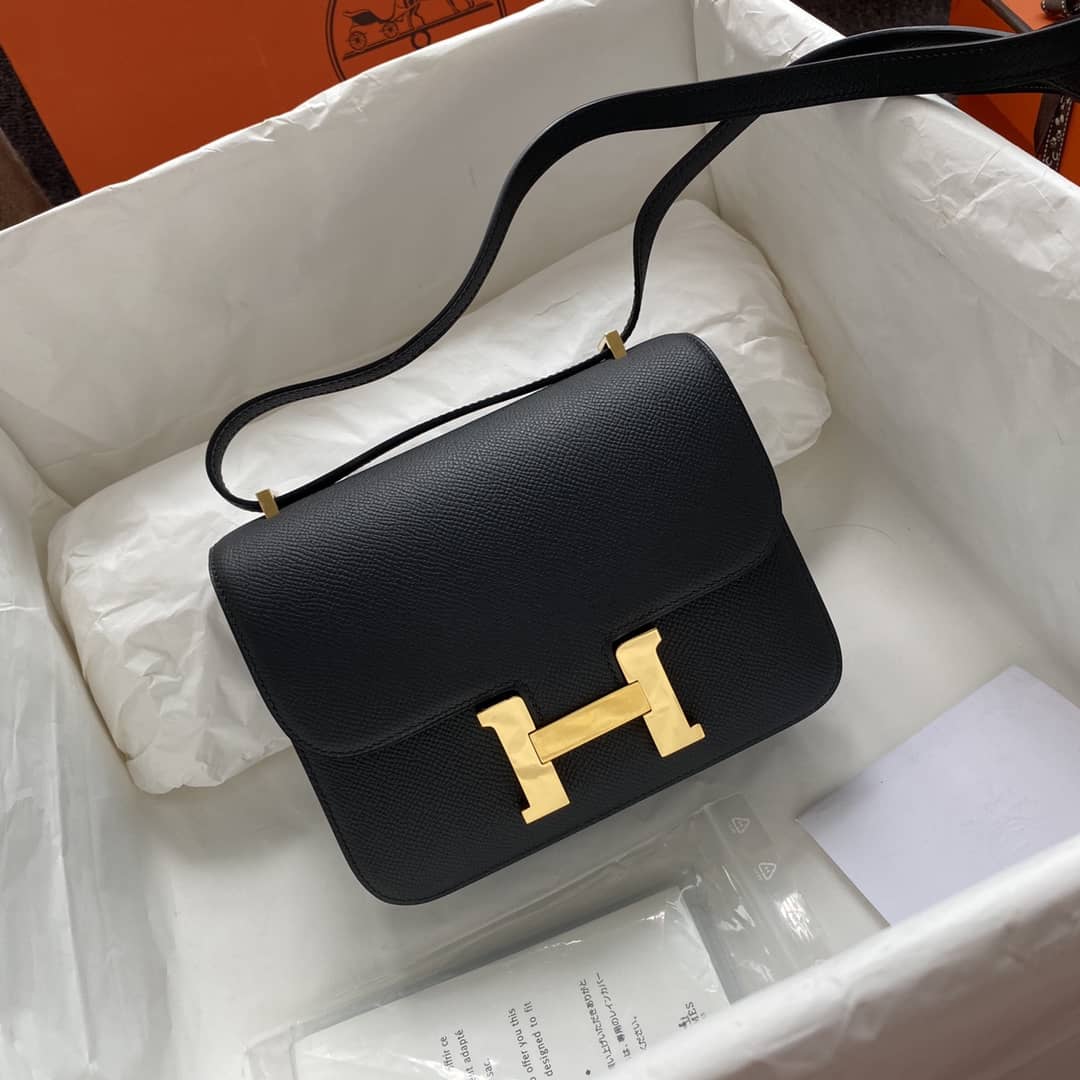 Hermes Replica Constance Bag 18CM Epsom Leather