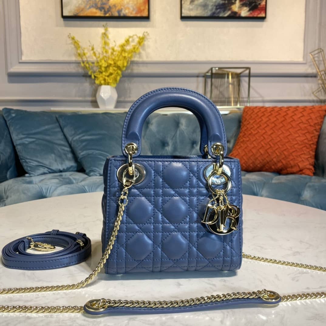 Christian Dior Lady Dior 17CM Replica Bag