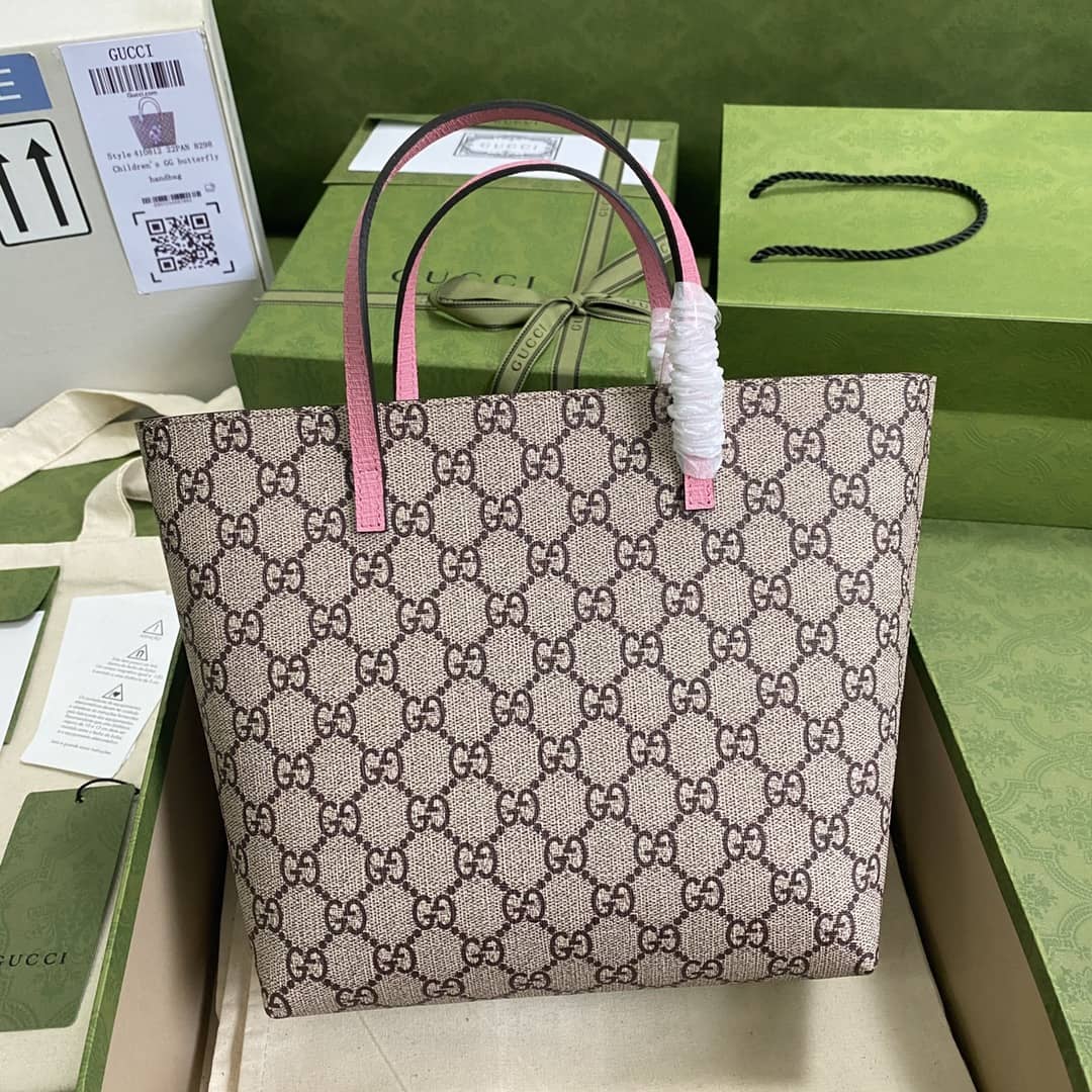 Gucci Children GG Supreme Tote Replica 410812