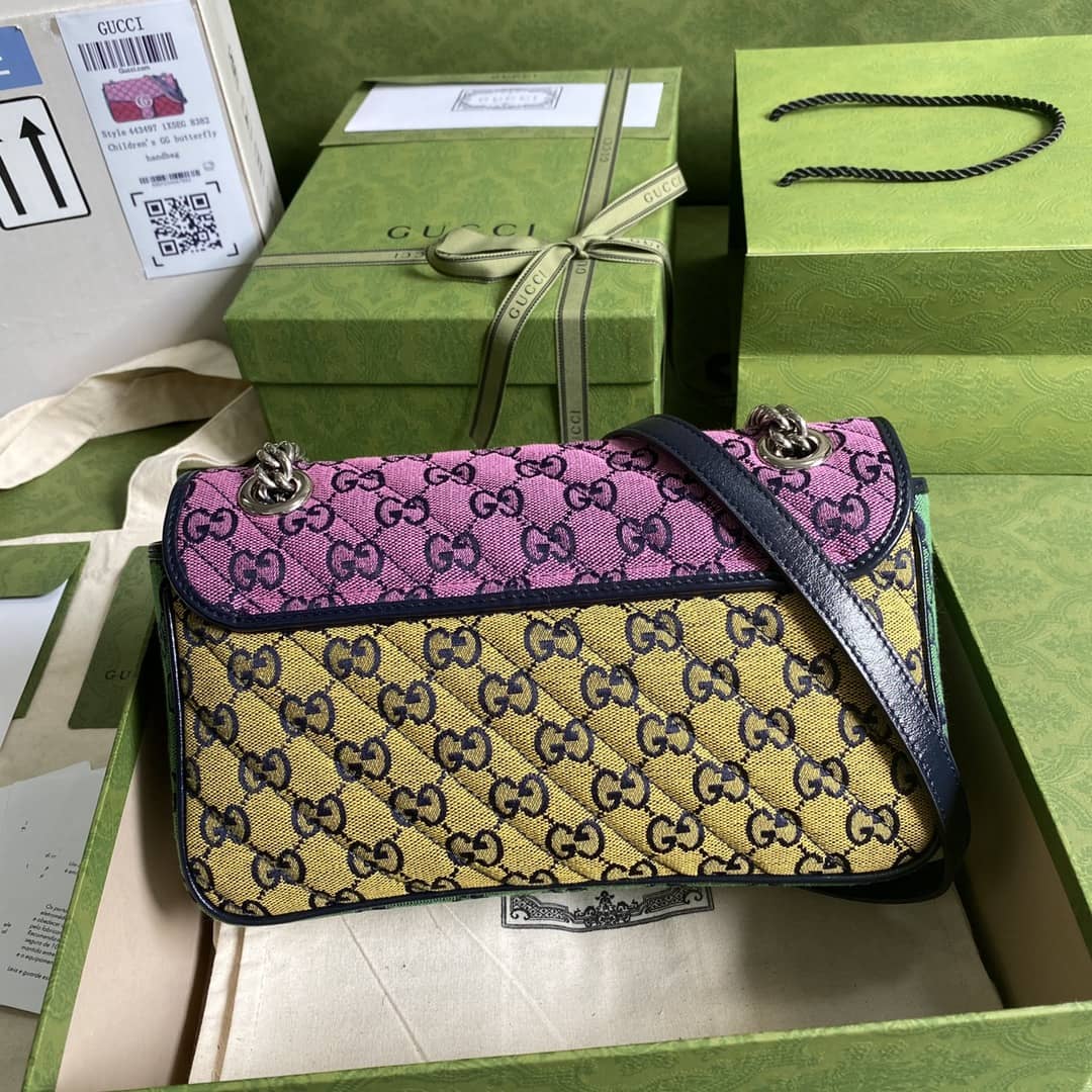 Gucci Marmont GG Small matelassé Shoulder Bag Replica 443497