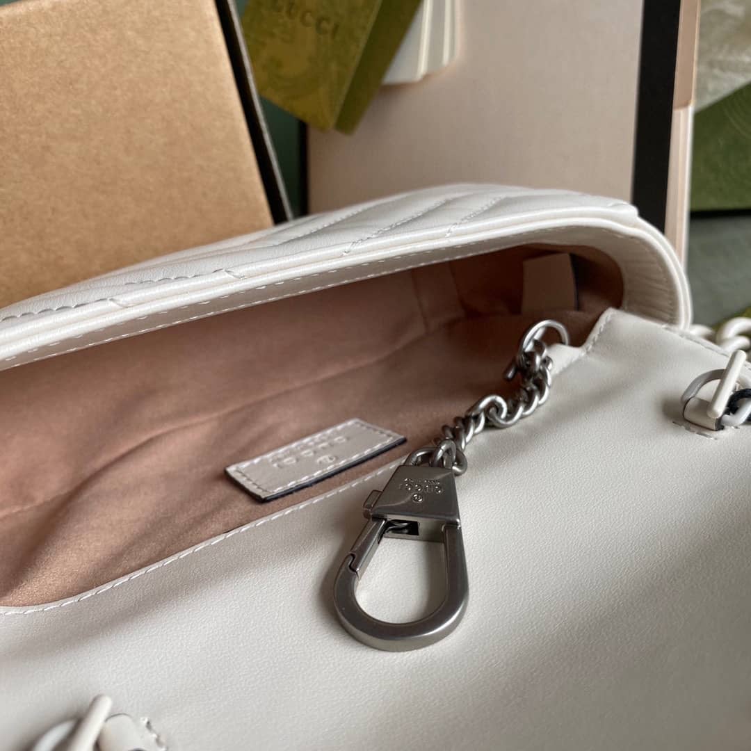 Gucci GG Marmont Quilting Super Mini 476433 Replica Crossbody Bag
