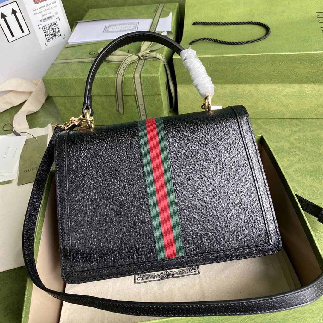 Gucci Ophidia Web Small Top Handle Bag Replica 651055