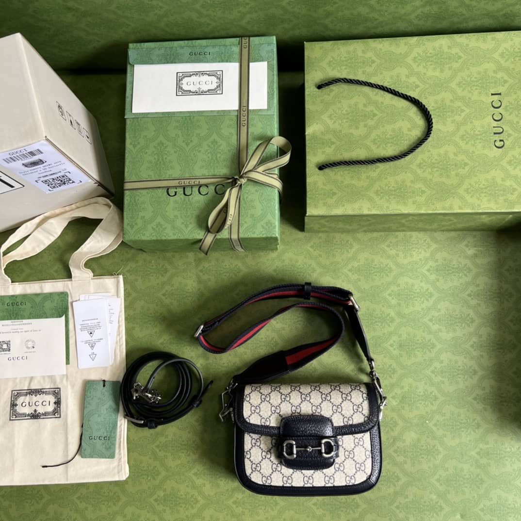 Gucci Horsebit 1955 Mini Crossbody Bag 658574 Replica