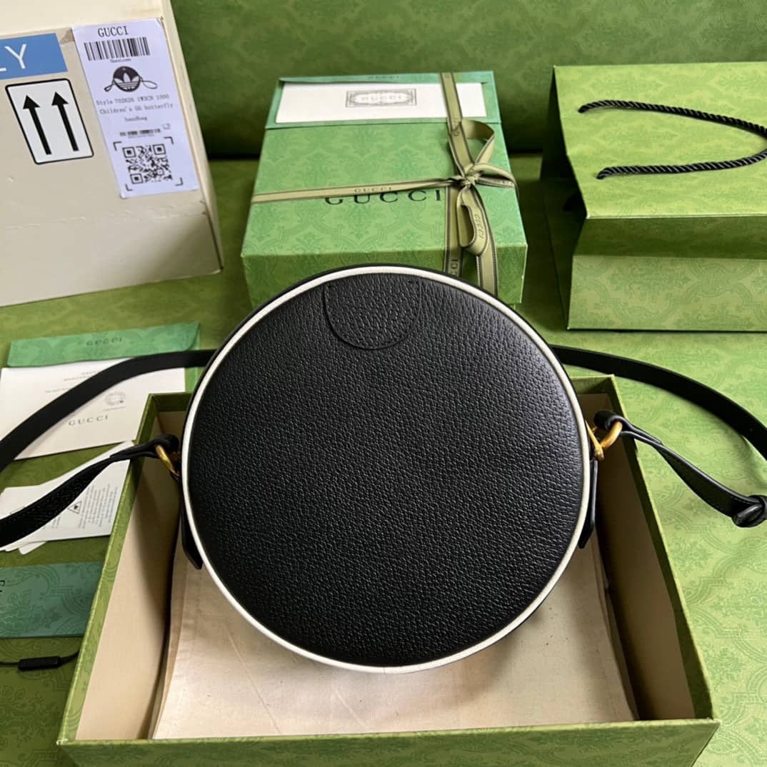 Adidas x Gucci Ophidia Shoulder Crossbody Bag Black 702626 Replica