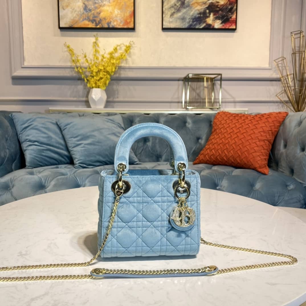 Christian Dior Lady 17CM Replica Bag