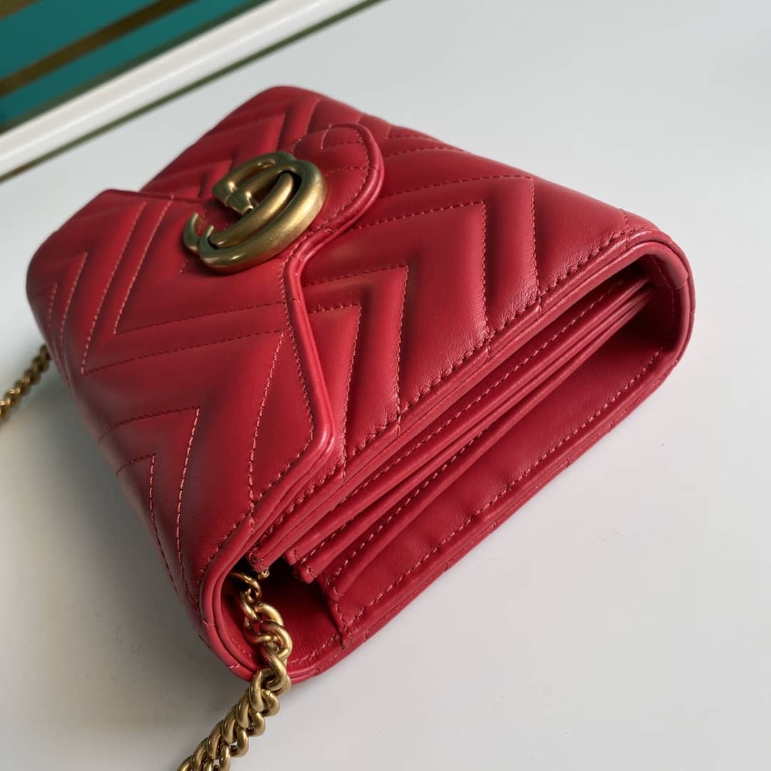 Gucci Marmont GG Matelassé Mini Bag Replica 474575