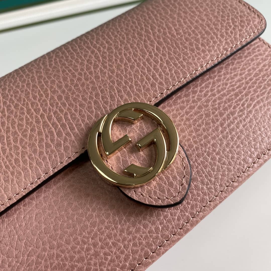 Gucci Interlocking Crossbody Bag Chain Wallet Replica 510314