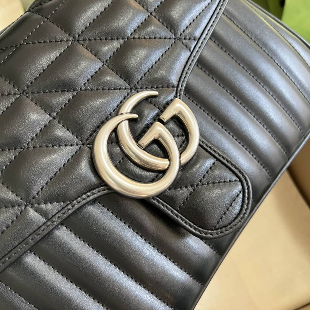 Gucci Marmont Dupe GG Small Top Handle Bag Replica 498110