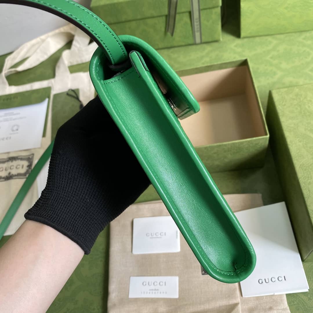 Gucci GG Embossed Mini Phone Bag Replica 625571