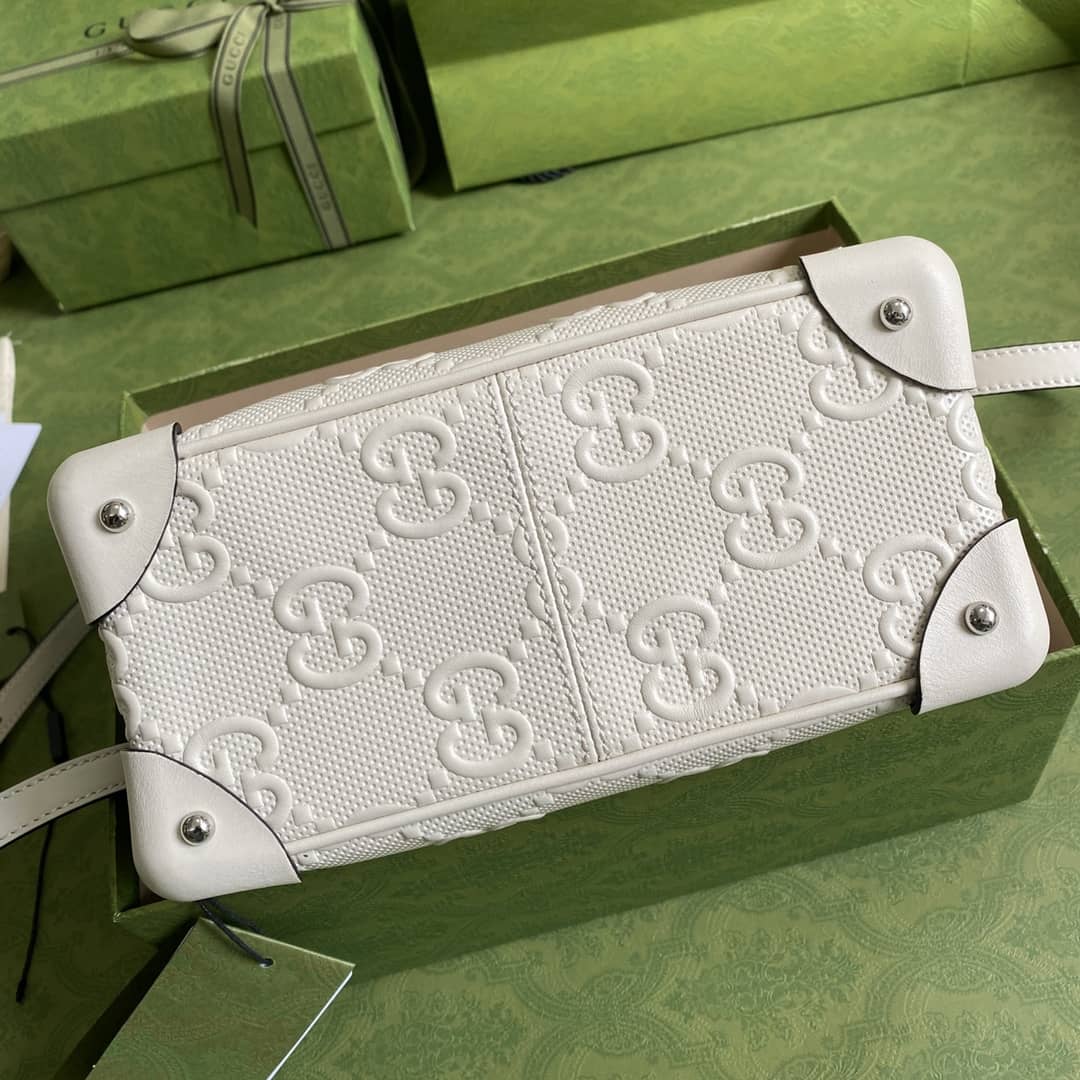 Gucci Supreme GG Leather Square Shoulder Bag Replica 626363