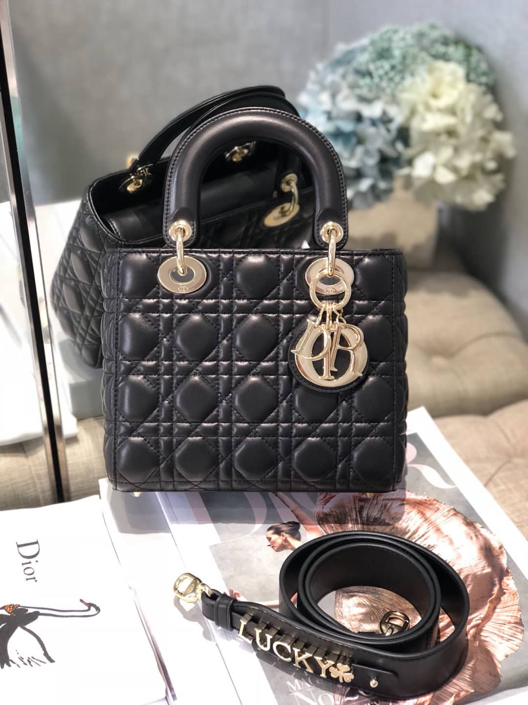 Christian Dior Lady Dior 20CM Replica Bag