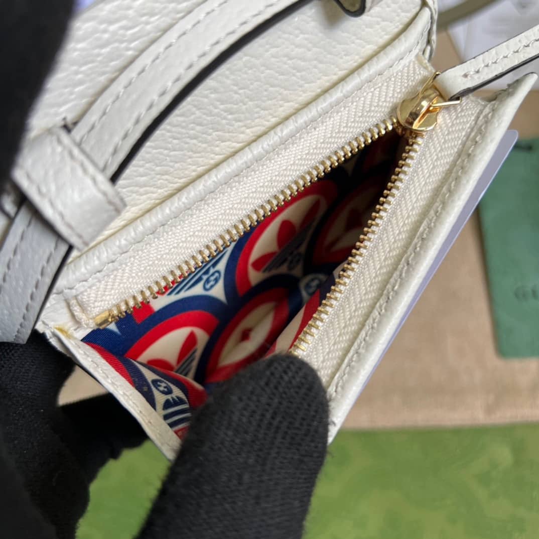 Adidas x Gucci Card Case With Horsebit 702248 Replica Crossbody Bag