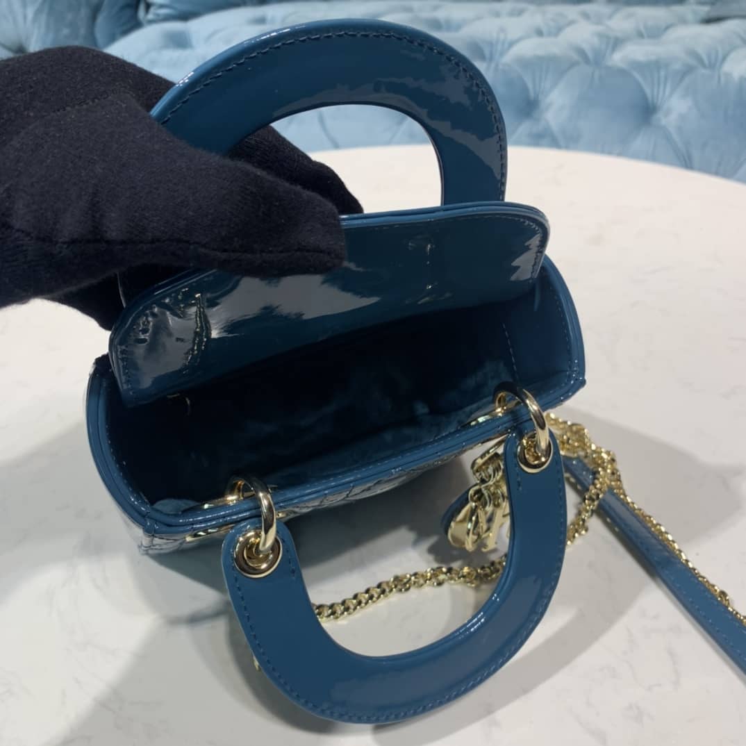 Christian Dior Lady Dior 17CM Replica Bag