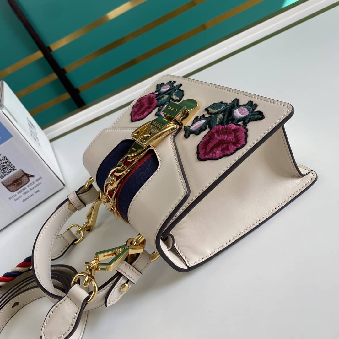 Gucci Womens Sylvie Leather Mini Bag Replica 470270