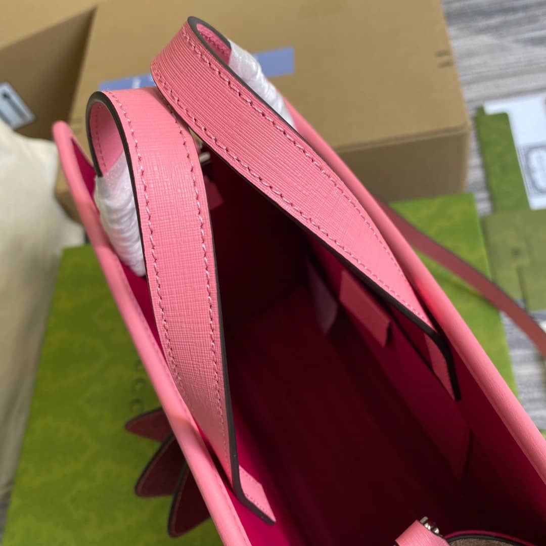 Gucci GG Medium Ophidia Tote Replica Pink 612992