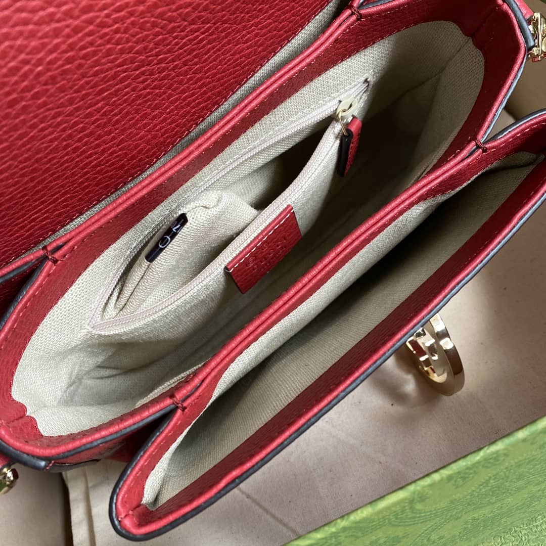 Gucci Single Chain Messenger Shoulder Bag Replica 607720