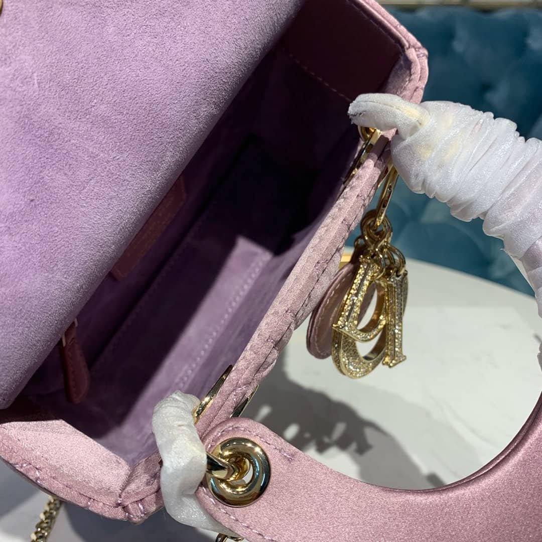 Christian Dior Lady Dior 17CM Replica Bag