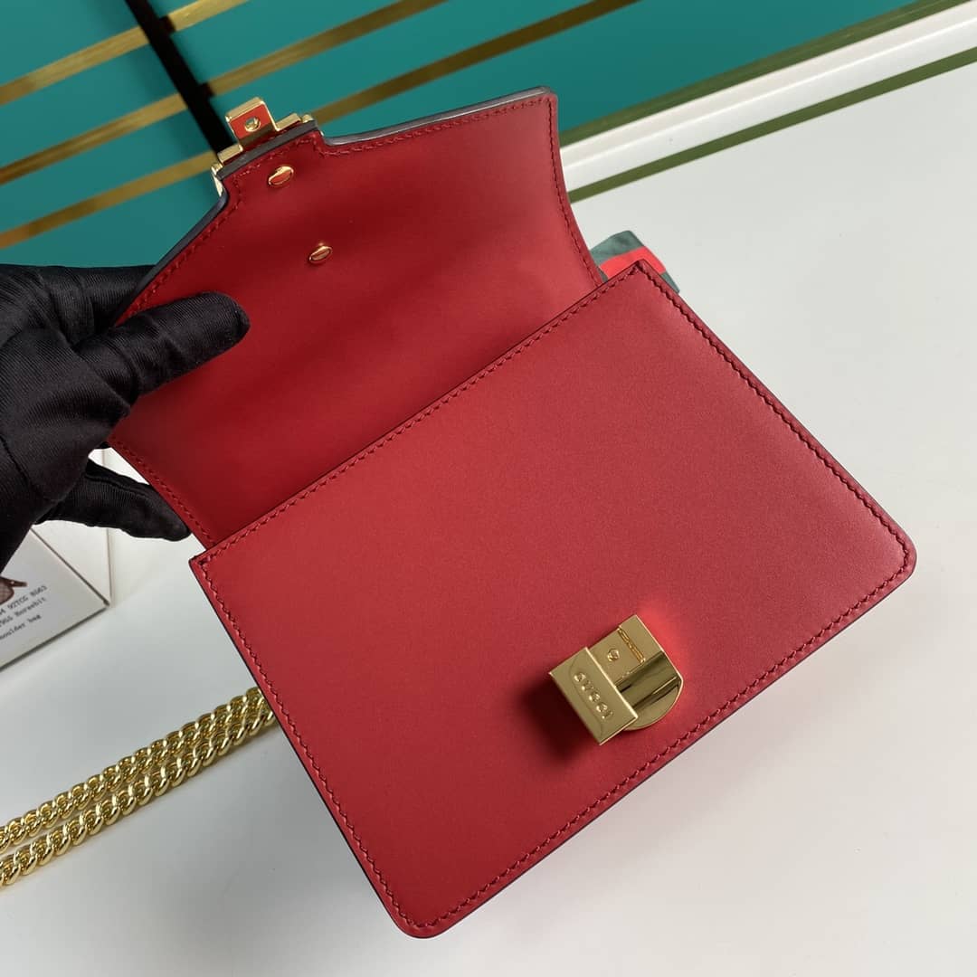 Gucci Sylvie Mini Chain Shoulder Bag Replica 431666