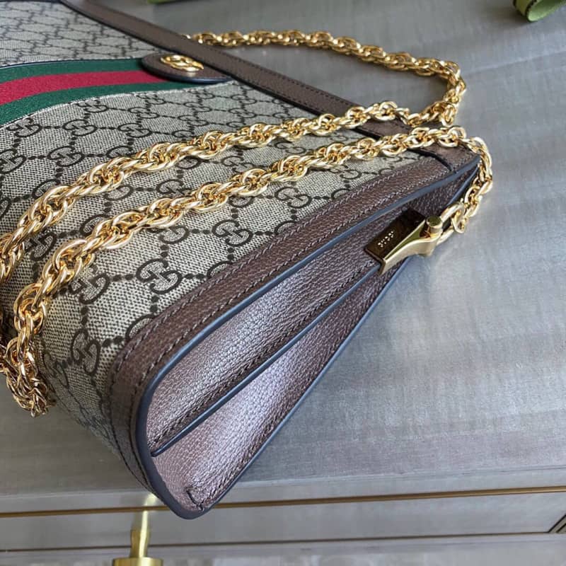 Gucci GG Supreme Chain Shoulder Bag Replica 503876