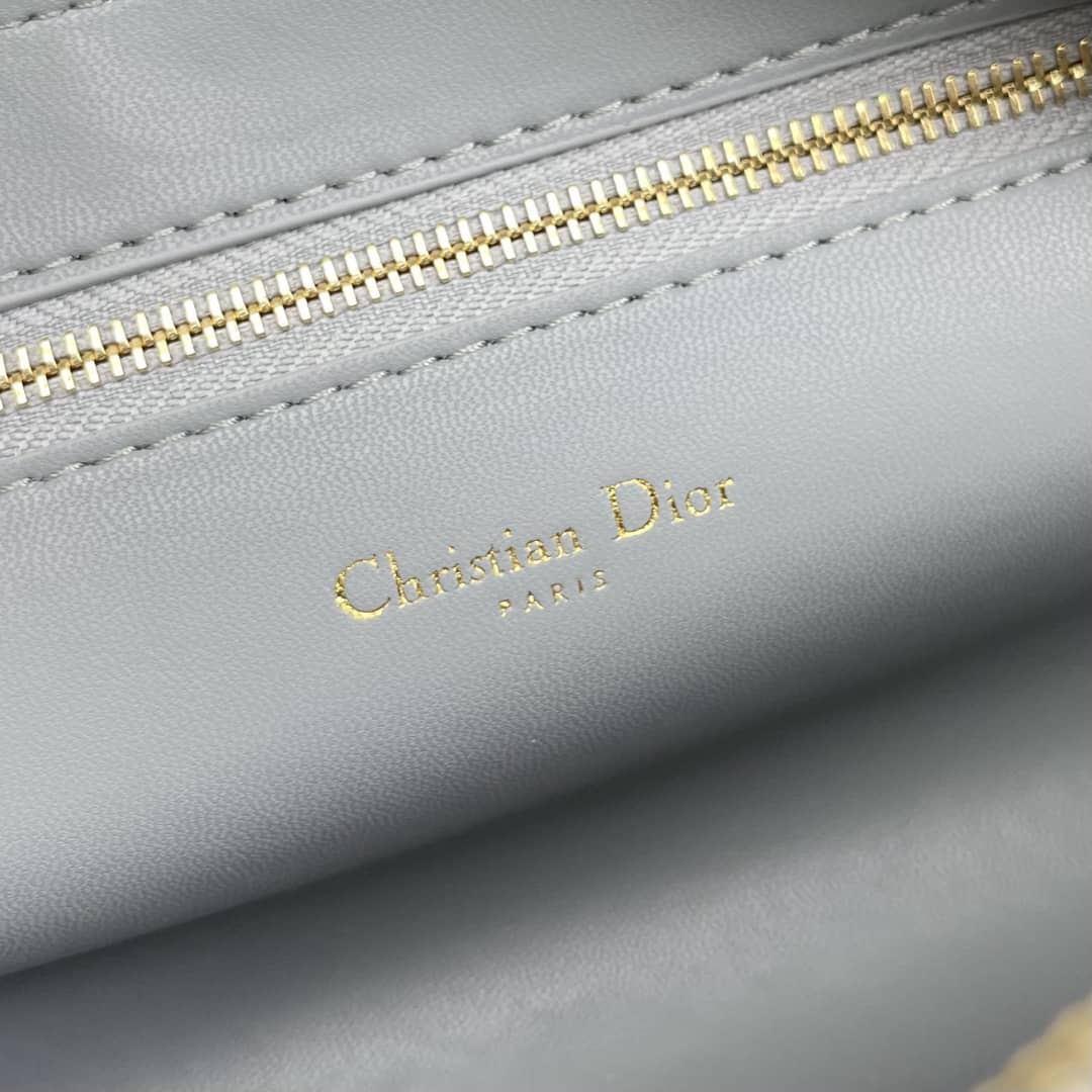 Christian Dior Caro Double Calfskin Pouch