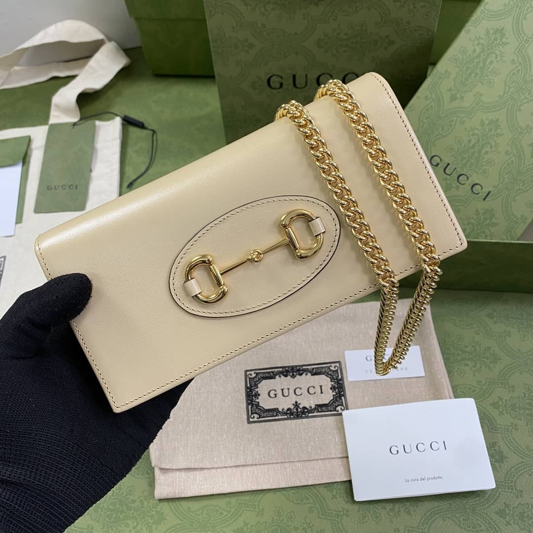 Gucci 1955 Horsebit Chain Wallet Replica 621892