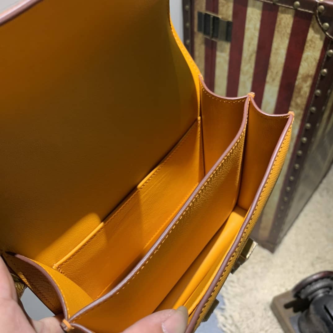 Hermes Replica Constance Bag 18CM Epsom Leather