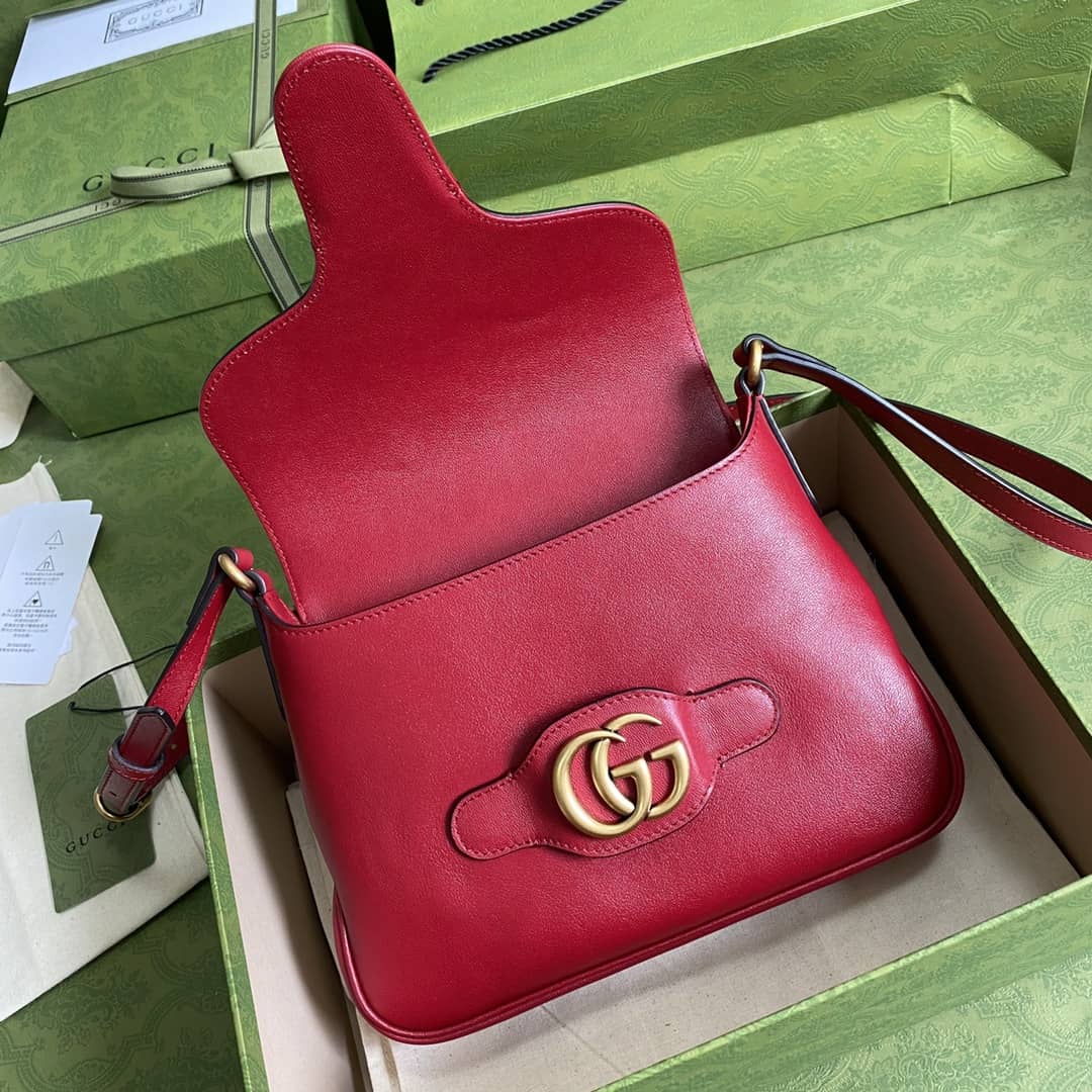 Gucci Double G Messenger Shoulder Bag Replica 648934