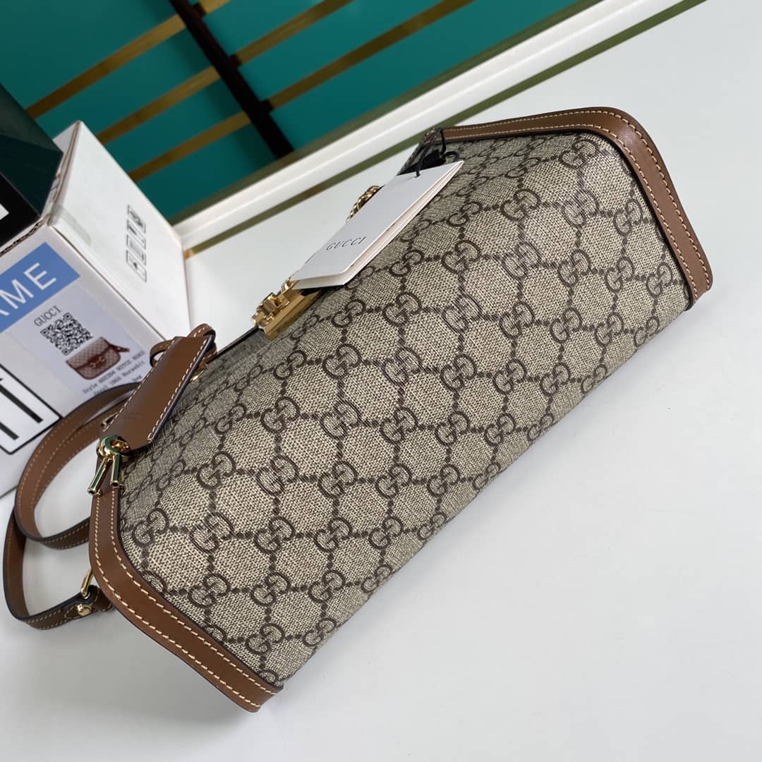 Gucci Padlock Small Berry Tote Replica 498156