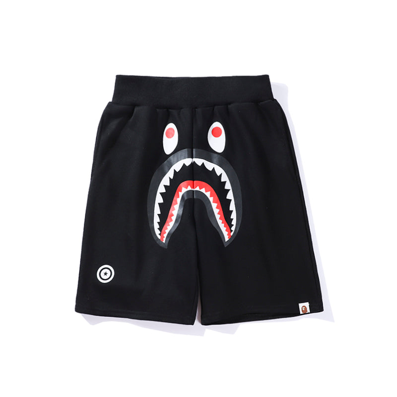 BAPE APE Shorts Shark Black WGM Pants HDCP8675