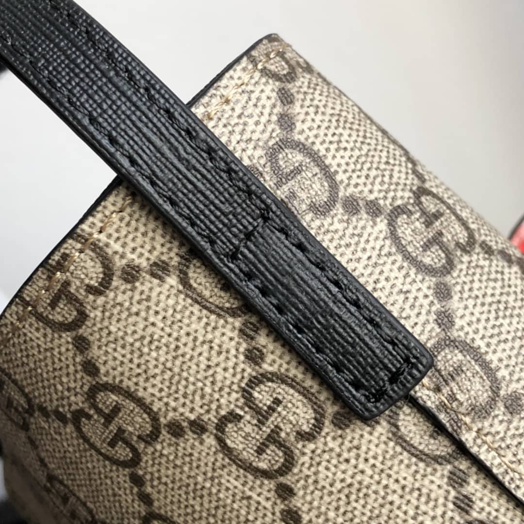 Gucci Kids GG Supreme Apple Bucket Bag Replica 653954