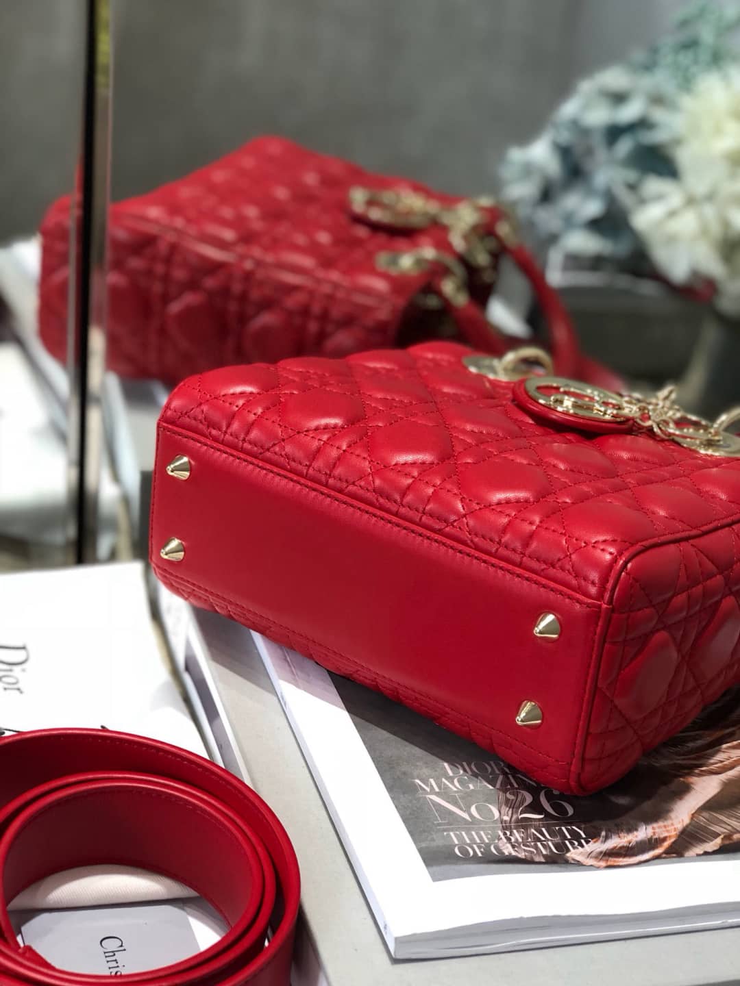 Christian Dior Lady Dior 20CM Replica Bag