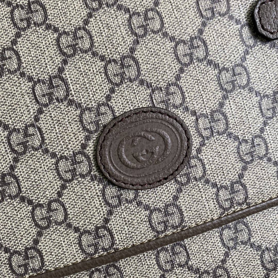 Gucci Mens GG Supreme Canvas Messenger Bag Replica 658542