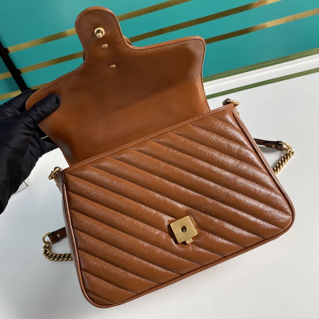 Gucci Marmont Dupe GG Small Top Handle Bag Replica 498110