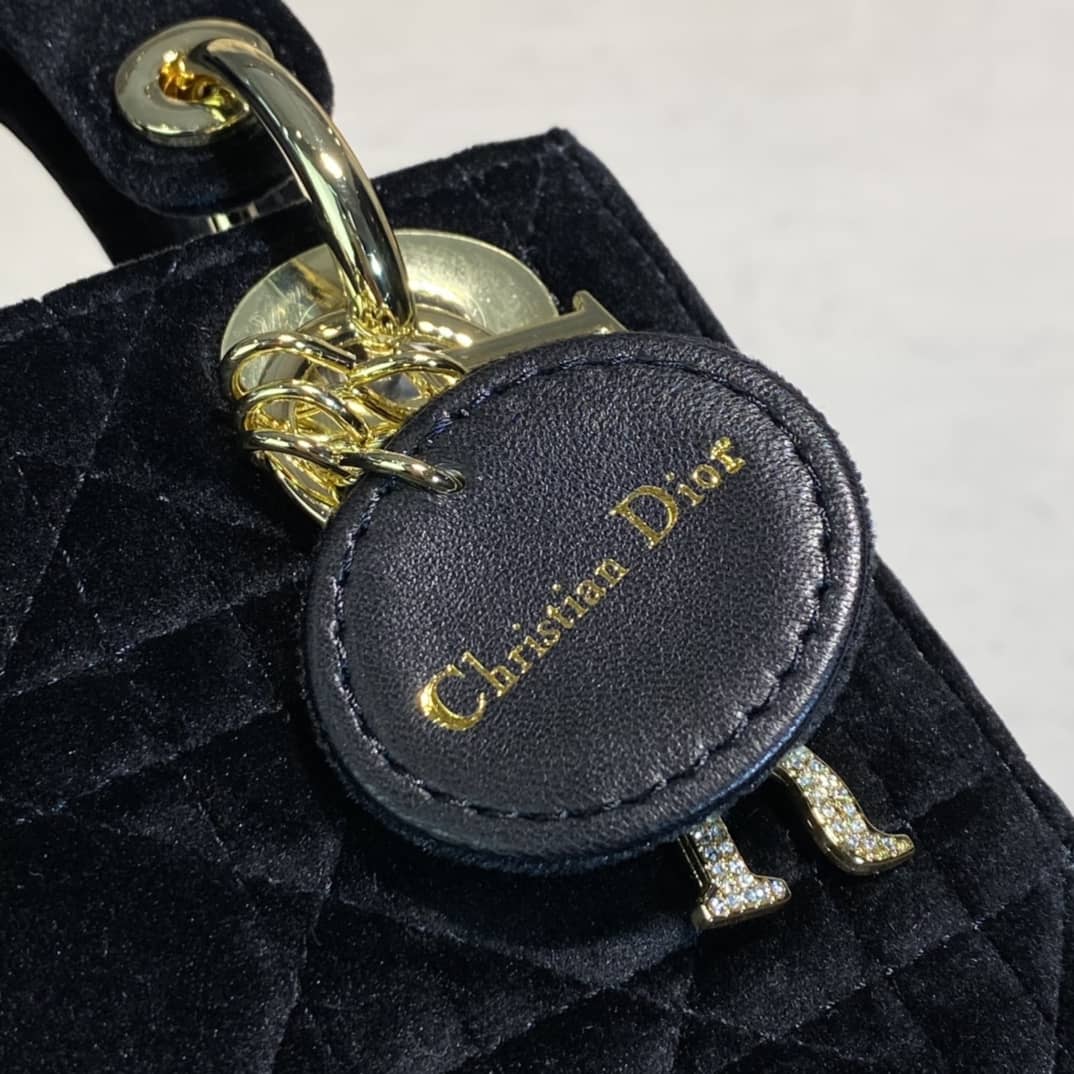 Christian Dior Lady 17CM Replica Bag