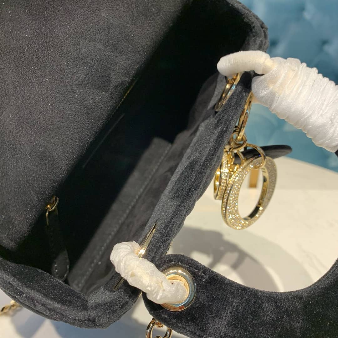 Christian Dior Lady Dior 17CM Replica Bag