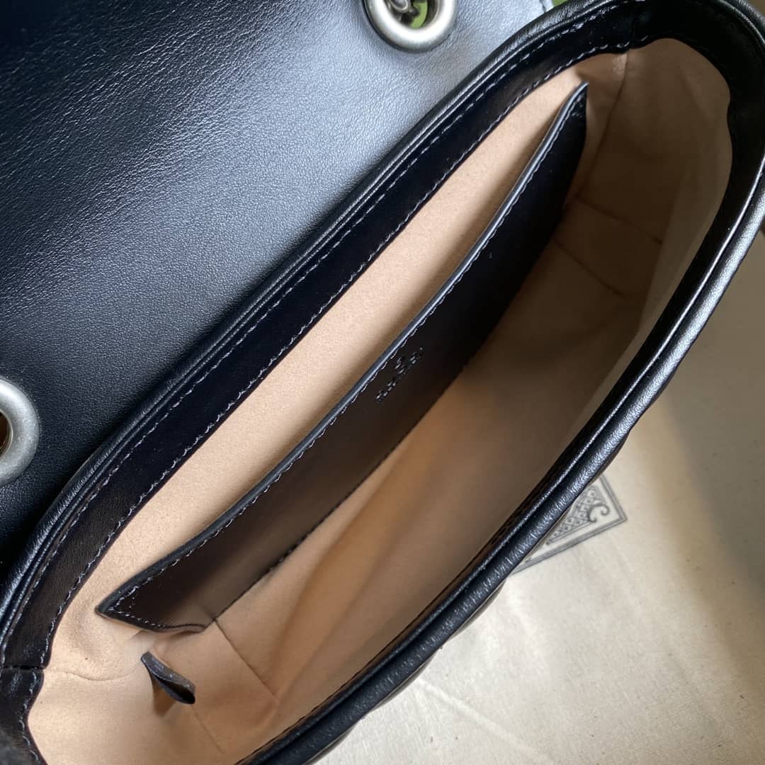 Gucci Marmont GG Matelasse Leather Mini Shoulder Bag Replica 446744