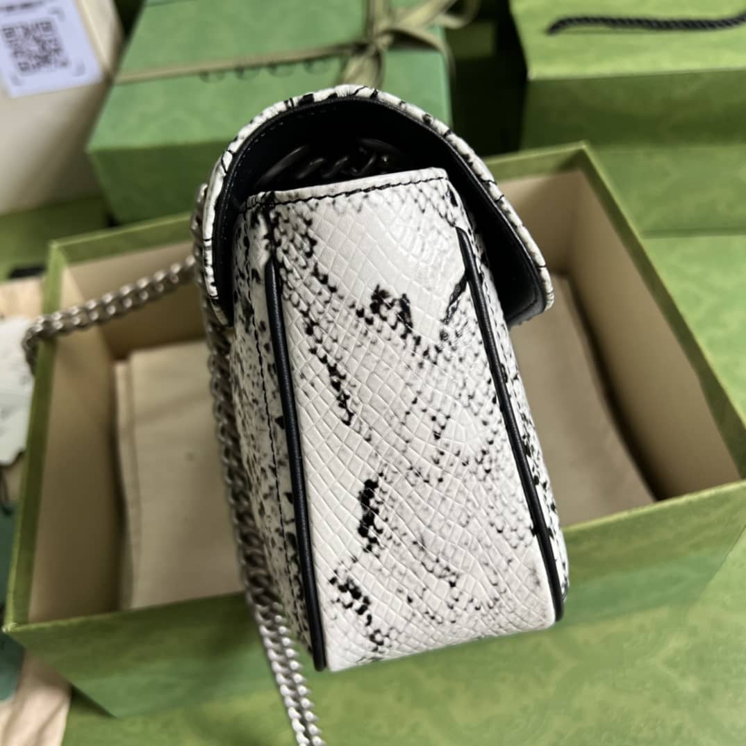 Gucci GG Marmont Small Matelassé Leather 443497