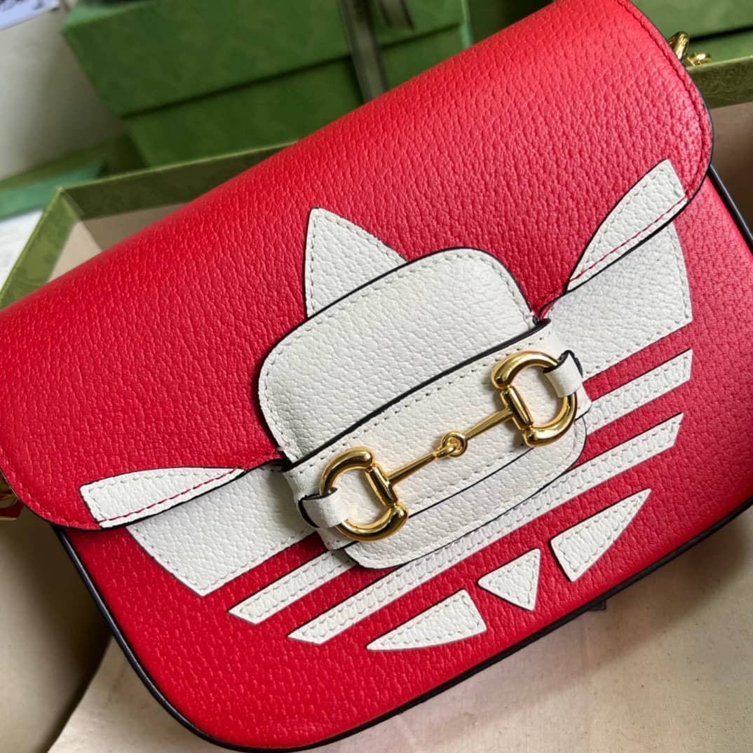 Adidas x Gucci Horsebit 1955 Mini Crossbody Bag 658574 Replica