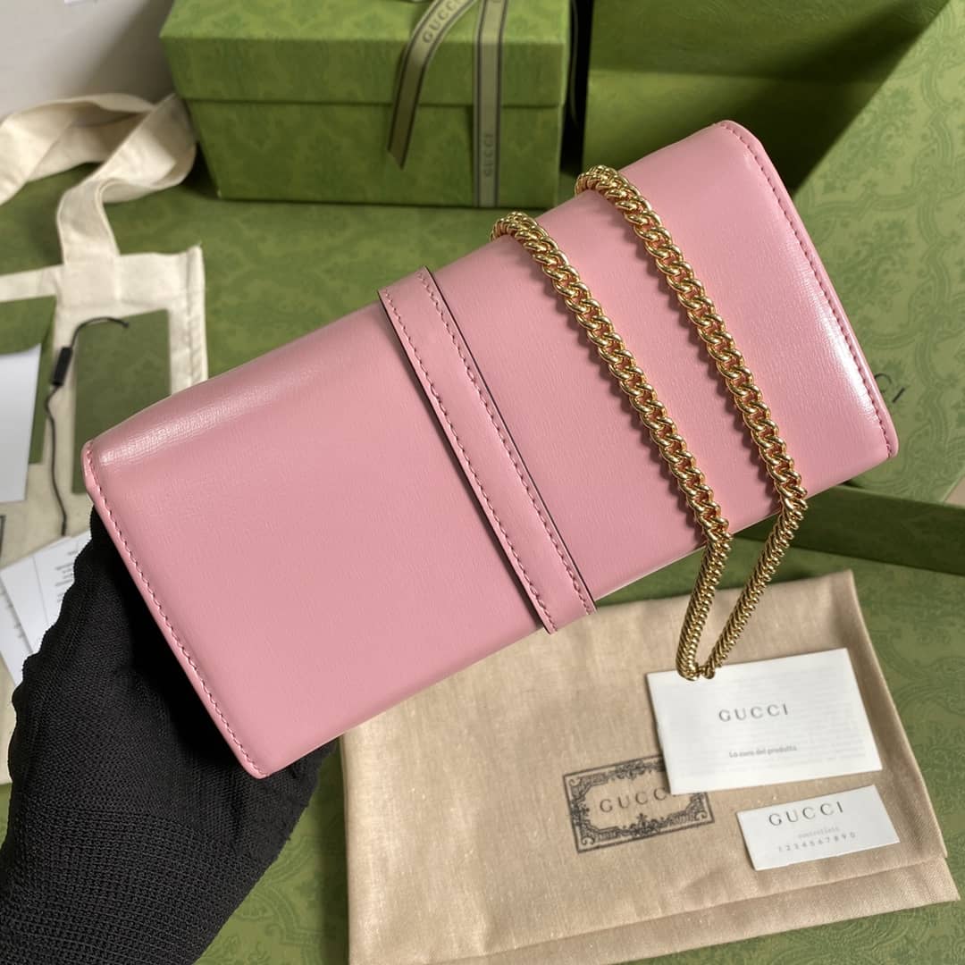 Gucci Jackie 1961 Shoulder Bag Chain Wallet Replica 652681