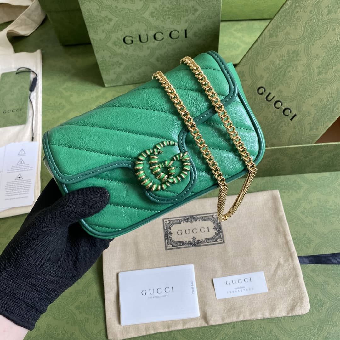 Gucci Marmont GG Mini Chain Shoulder Bag Replica 574969