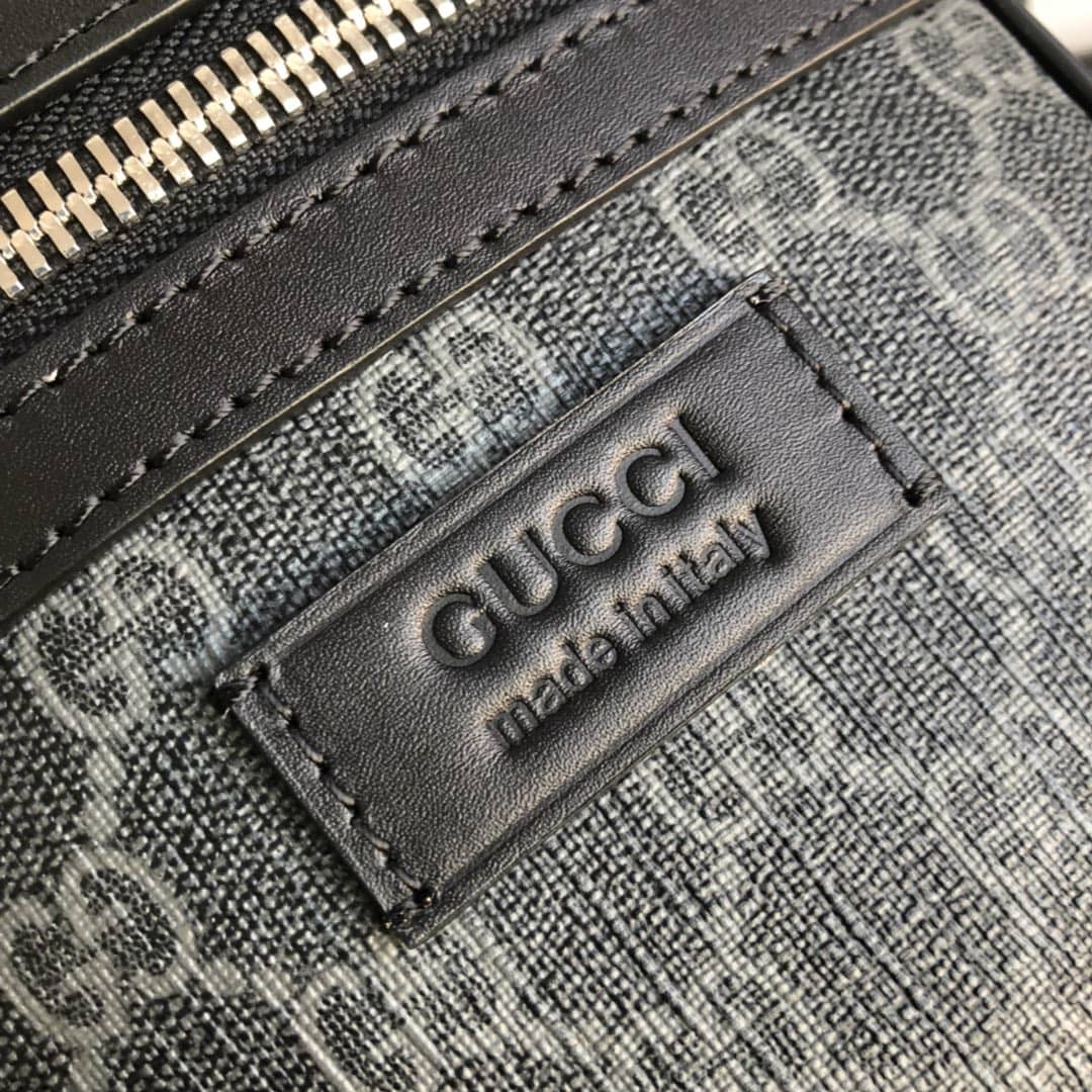 Gucci Ophidia Small GG Canvas Messenger Bag Replica Black 547926