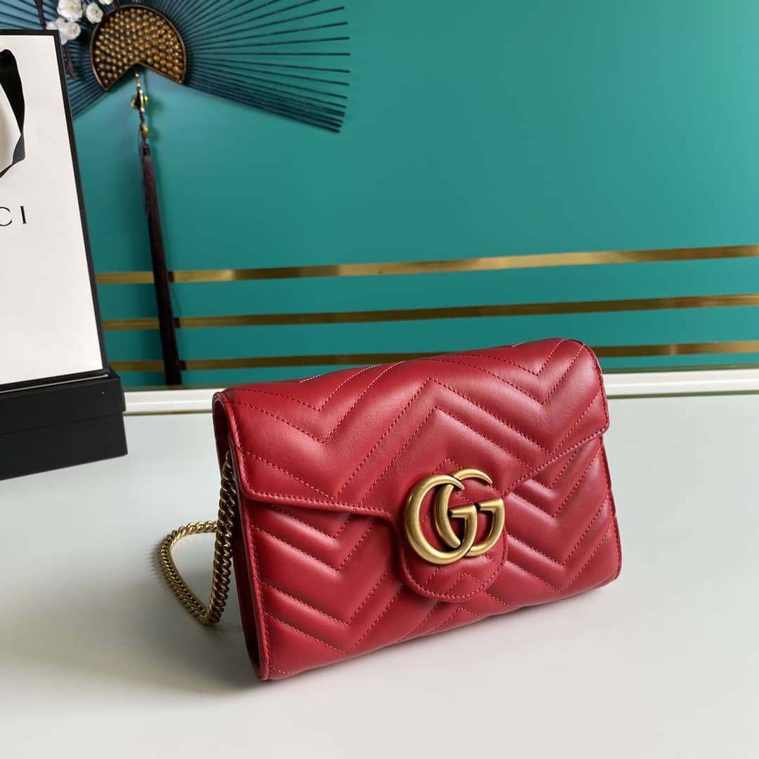Gucci Marmont GG Matelassé Mini Bag Replica 474575