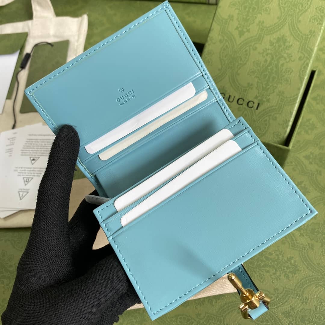 Gucci Jackie 1961 Card Case Wallet Replica 645536