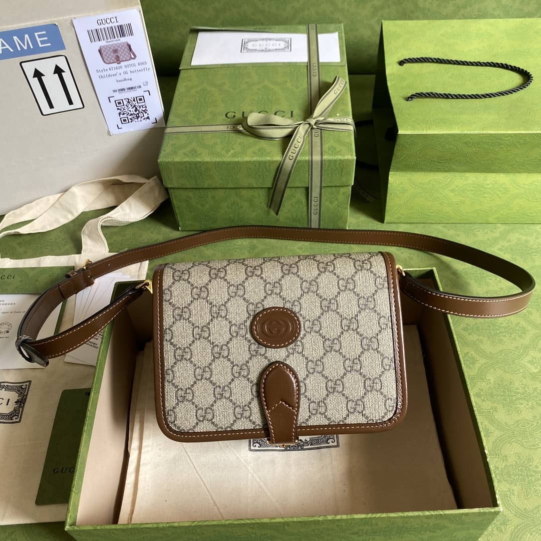 Gucci Interlocking G Mini Shoulder Bag Replica 671620